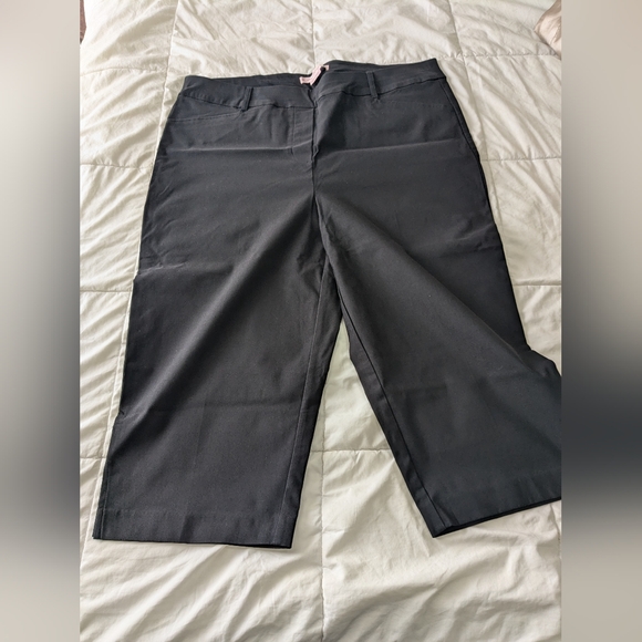 Classic black, pull on Capri pants by Pennington's in every story, 18 regular - Picture 11 of 12
